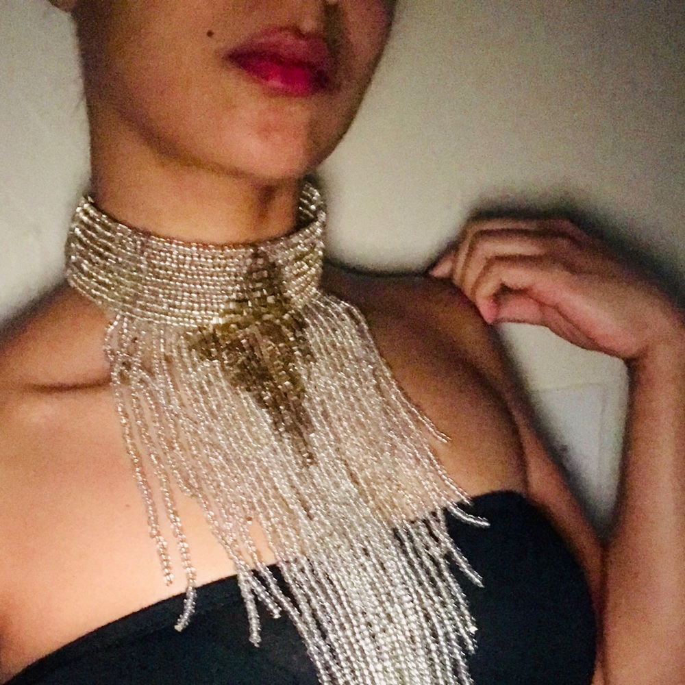 Handmade elegant bead necklace!!! One of a kind!!